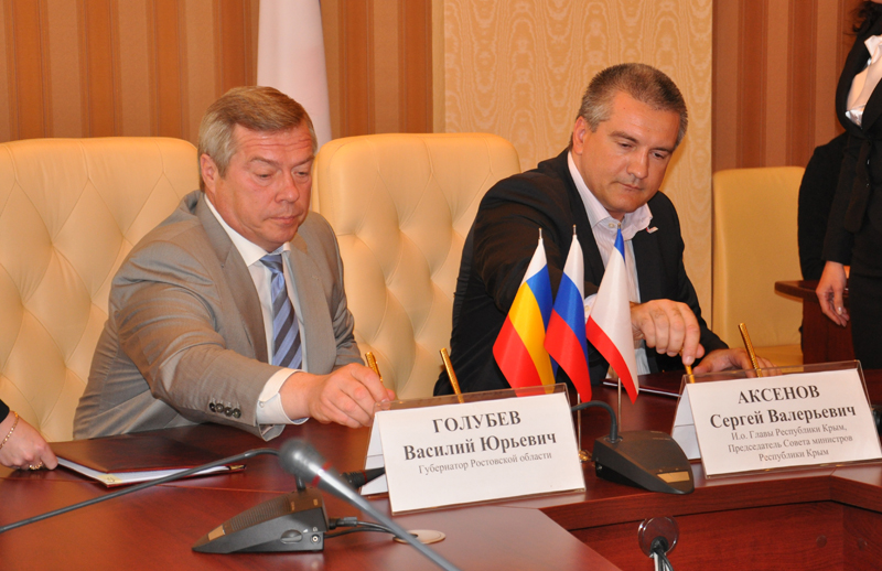 Ростовская область намерена поставлять в Крым зерно и уголь