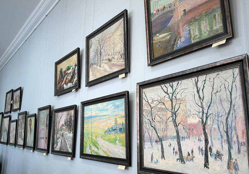 В Воронцовском дворце открылась выставка Якова Басова