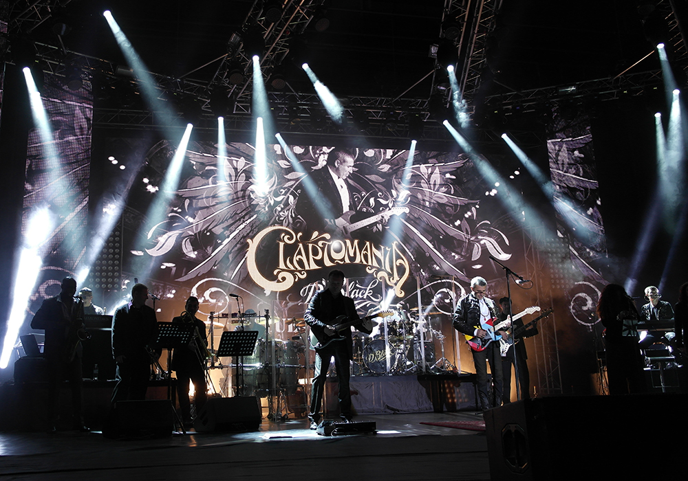 В Ялте выступила группа «D’Black Blues Orchestra»