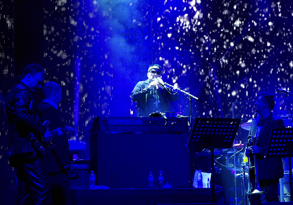 В Ялте выступила группа «D’Black Blues Orchestra»