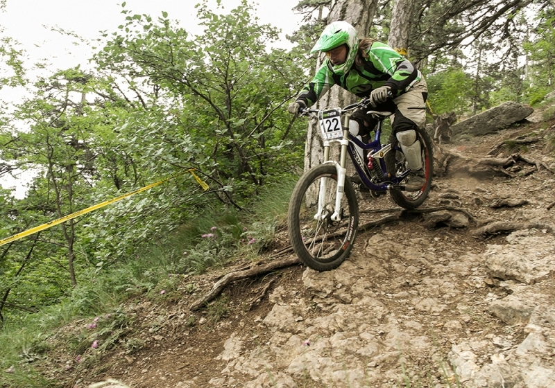 На Ай-Петри прошли велосоревнования Free Rate DH