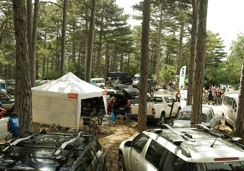 На Ай-Петри прошли велосоревнования Free Rate DH