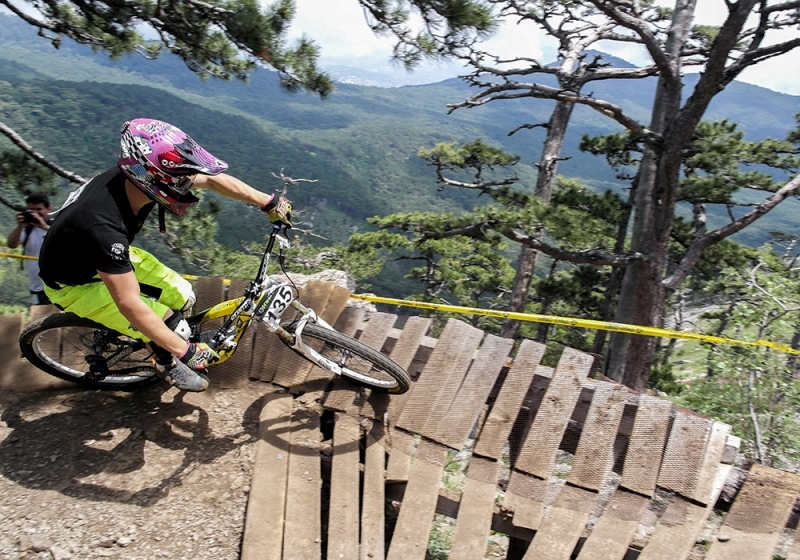 На Ай-Петри прошли велосоревнования Free Rate DH