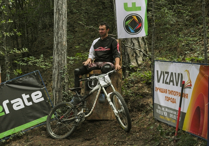 На Ай-Петри прошли велосоревнования Free Rate DH