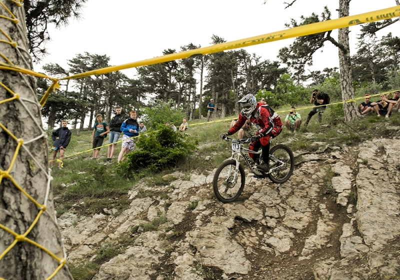 На Ай-Петри прошли велосоревнования Free Rate DH