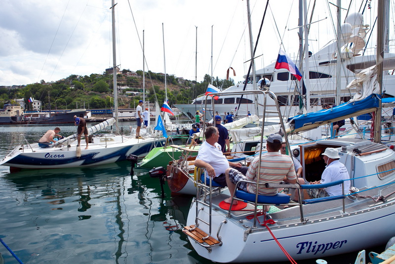 В Севастополе прошла журналистская регата
