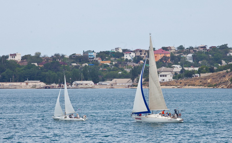 В Севастополе прошла журналистская регата
