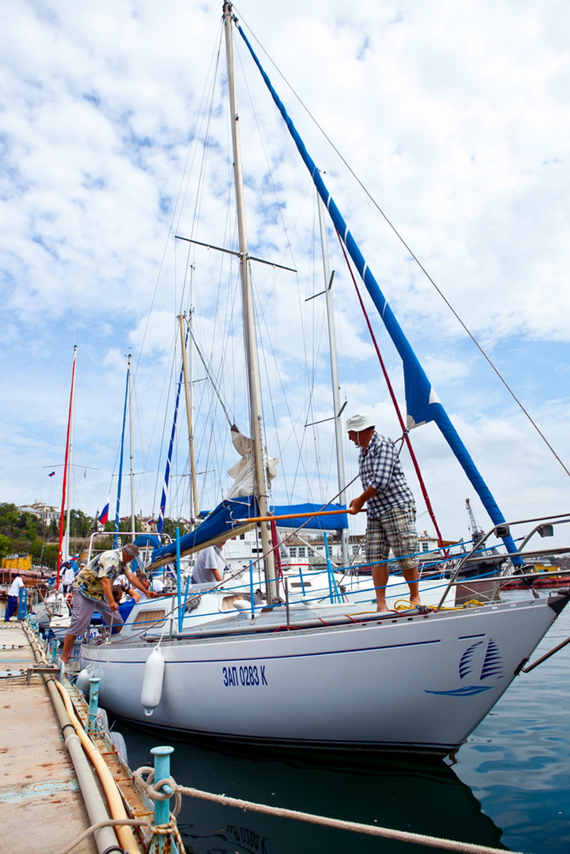 В Севастополе прошла журналистская регата