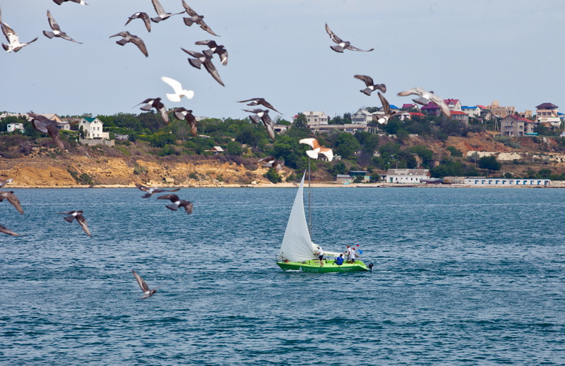 В Севастополе прошла журналистская регата