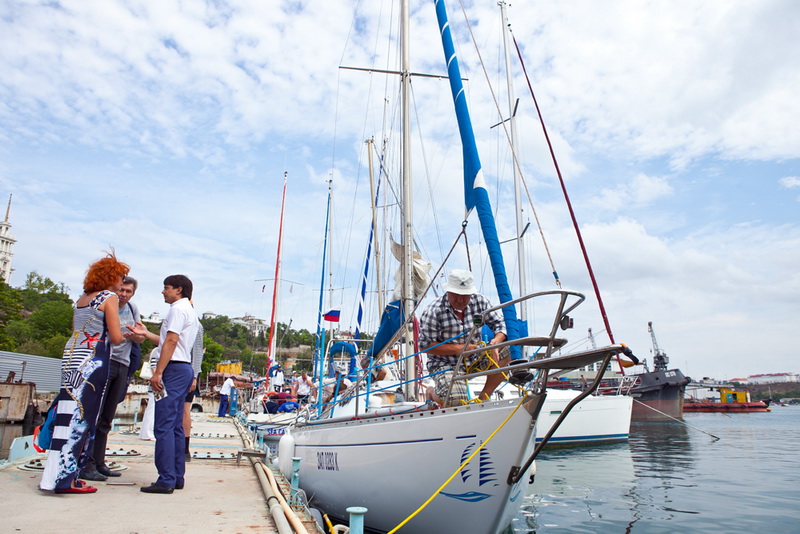 В Севастополе прошла журналистская регата