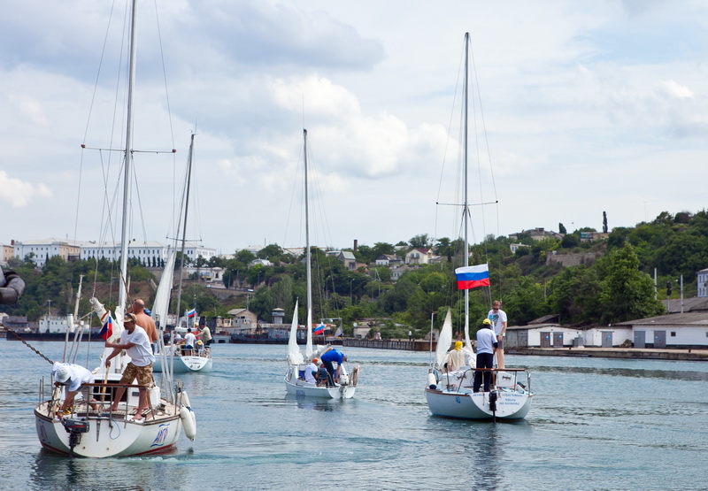 В Севастополе прошла журналистская регата
