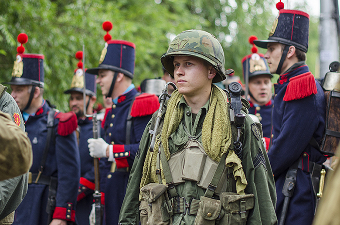 В Севастополе состоялся парад военно-исторических клубов