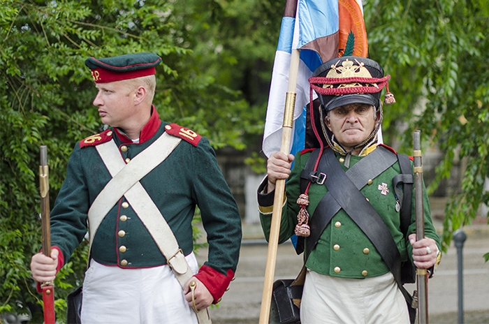 В Севастополе состоялся парад военно-исторических клубов