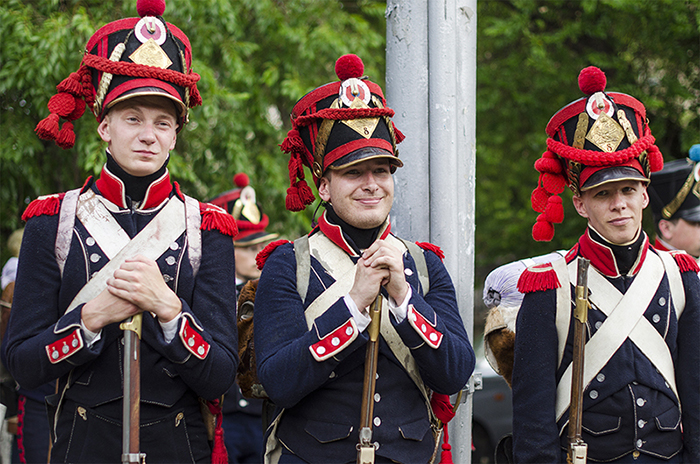 В Севастополе состоялся парад военно-исторических клубов