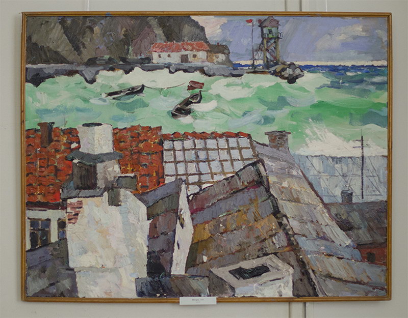 В Севастополе представили картины Геннадия Арефьева