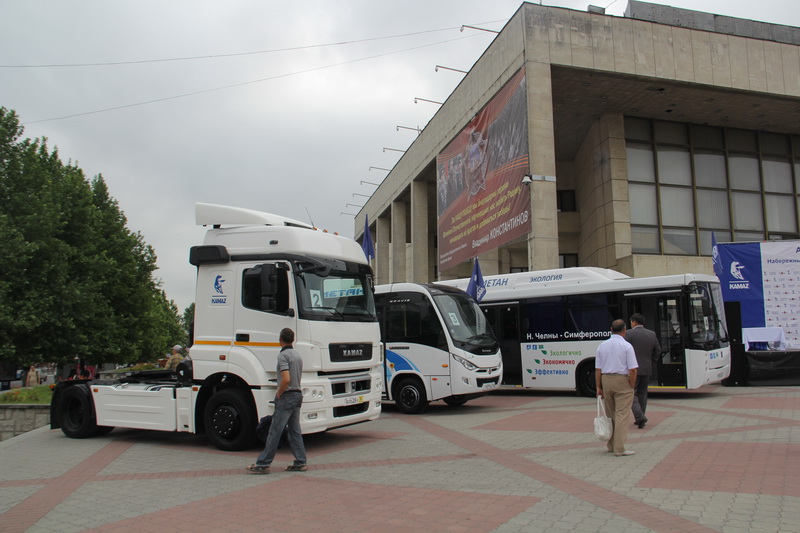 В Симферополь прибыл автопробег «КАМАЗа»