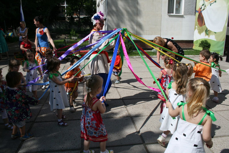 В детском саду Симферополя отметили День России