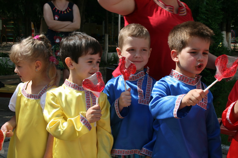 В детском саду Симферополя отметили День России