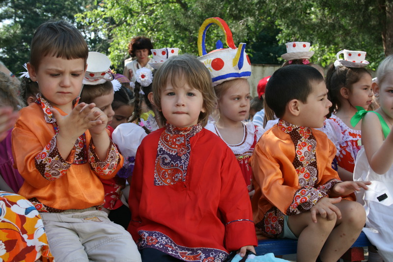 В детском саду Симферополя отметили День России