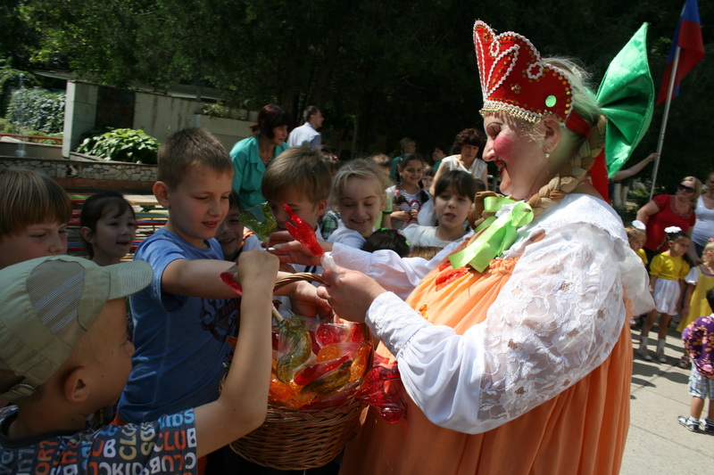 В детском саду Симферополя отметили День России