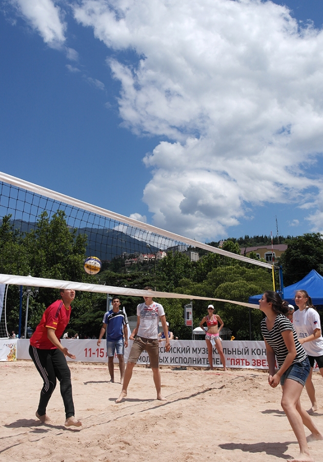 День России в Ялте отметили спортивными соревнованиями