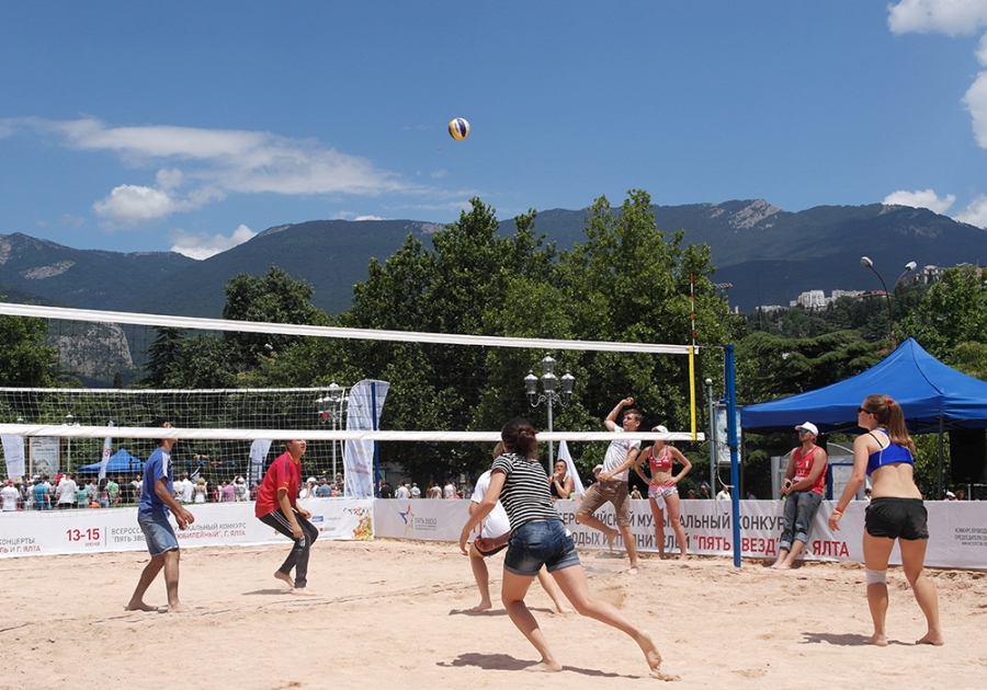 День России в Ялте отметили спортивными соревнованиями