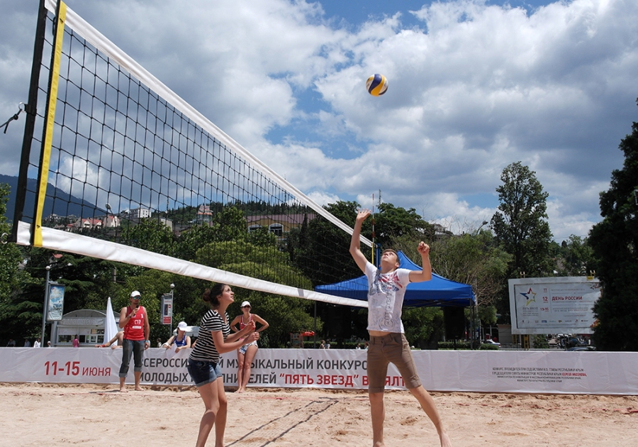 День России в Ялте отметили спортивными соревнованиями