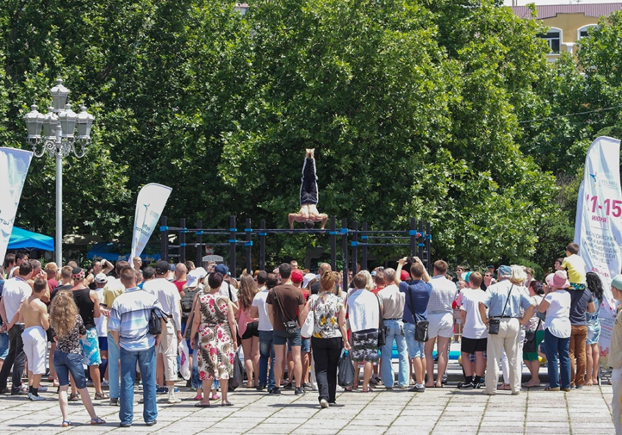 День России в Ялте отметили спортивными соревнованиями