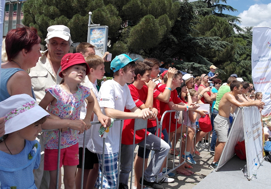 День России в Ялте отметили спортивными соревнованиями