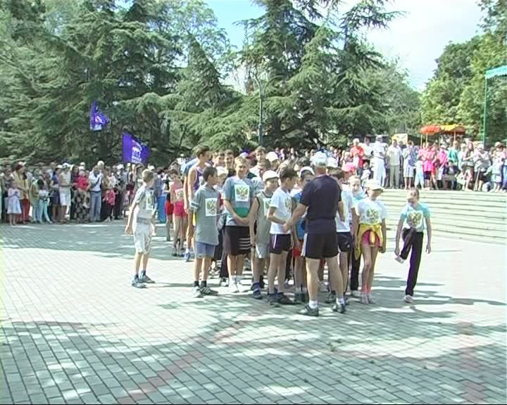 В Феодосии День России отметили кроссом поколений
