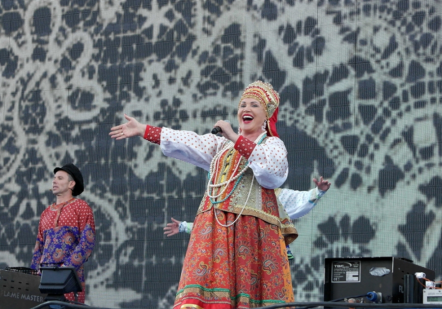 Российские артисты выступили в Ялте