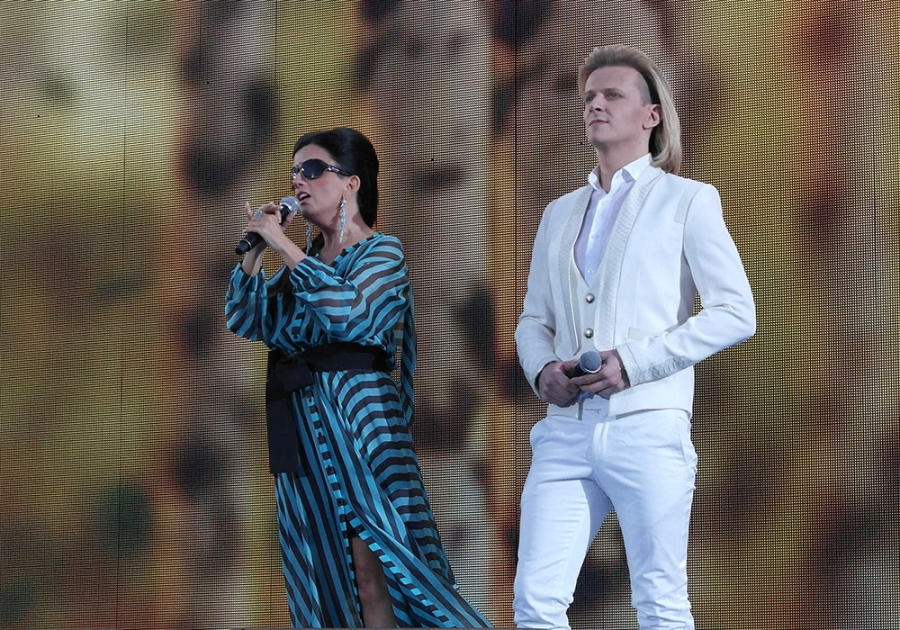 Российские артисты выступили в Ялте