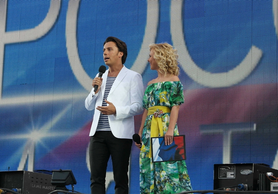 Российские артисты выступили в Ялте