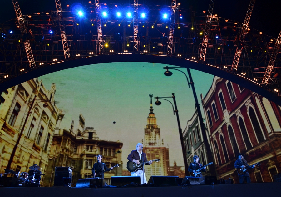 Российские артисты выступили в Ялте