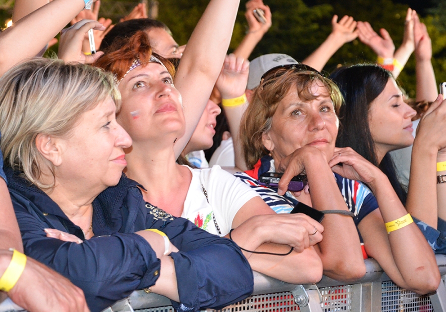 Российские артисты выступили в Ялте