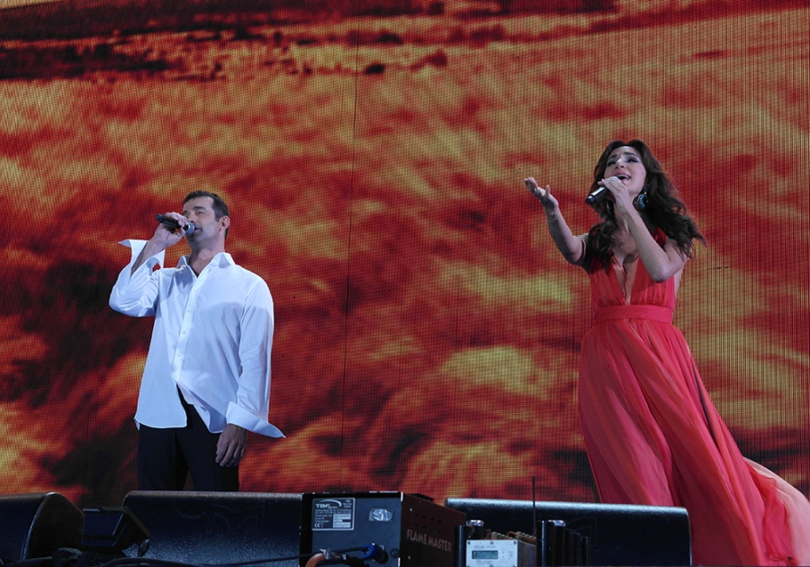 Российские артисты выступили в Ялте