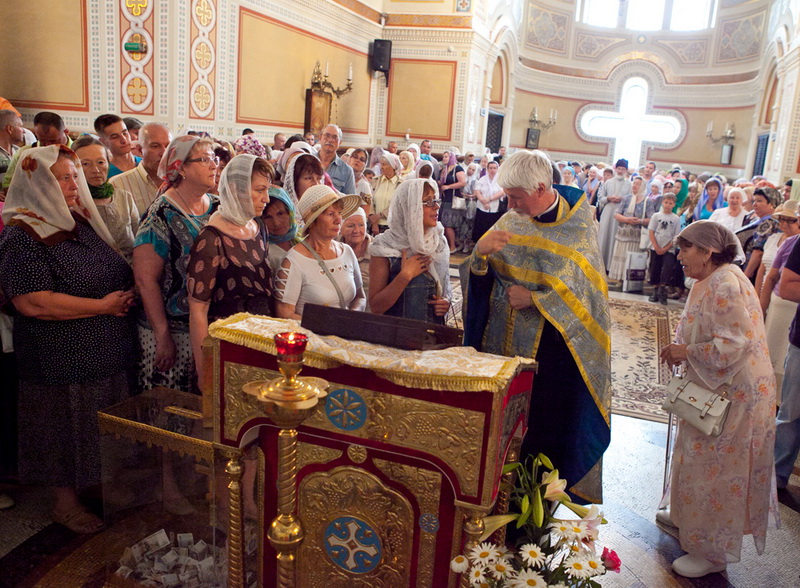 В Севастополь привезли чудотворную икону