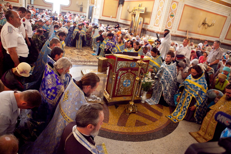 В Севастополь привезли чудотворную икону