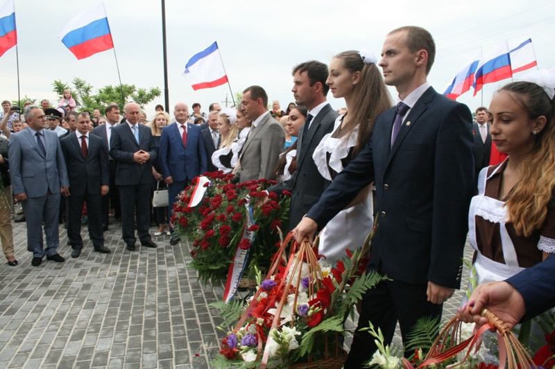В Крыму реконструировали мемориальный комплекс Девяти Героев Советского Союза
