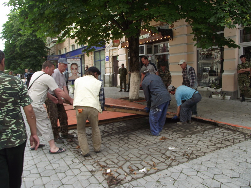 Центр Симферополя освободили еще от двух летних площадок