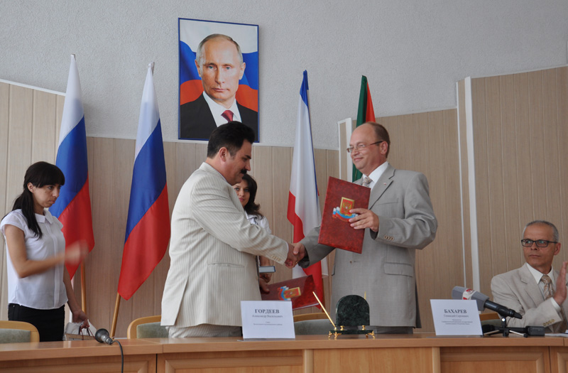 Симферопольский район и Вологодская область подписали соглашение о сотрудничестве