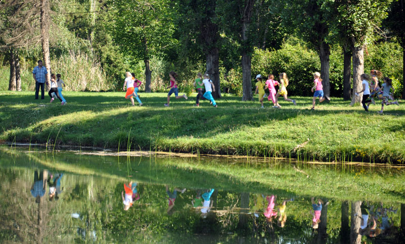 В Симферополе Олимпийский день отметили легкоатлетическим пробегом