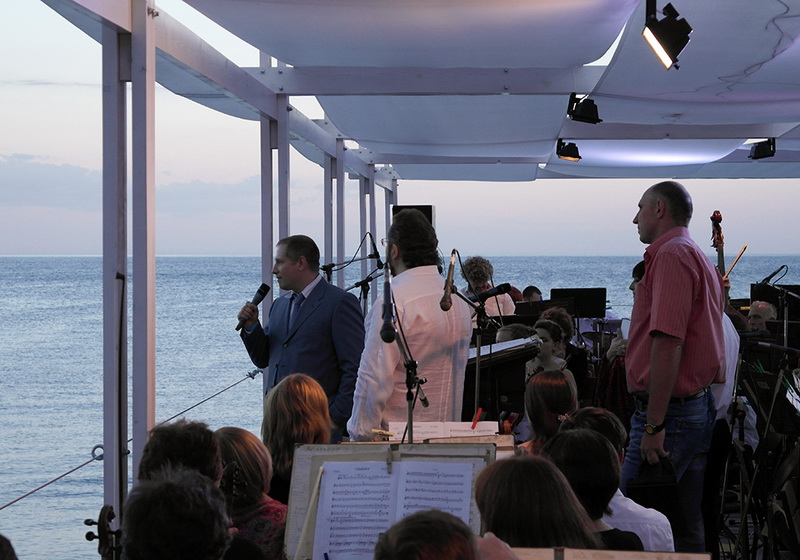 В Ялте состоялся концерт «Симфония чистого берега»