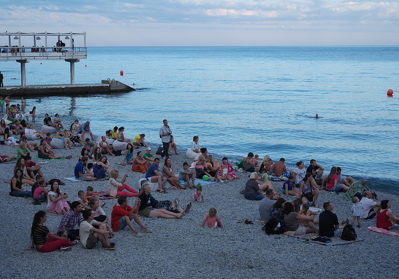 В Ялте состоялся концерт «Симфония чистого берега»