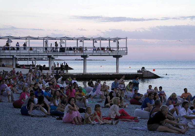 В Ялте состоялся концерт «Симфония чистого берега»