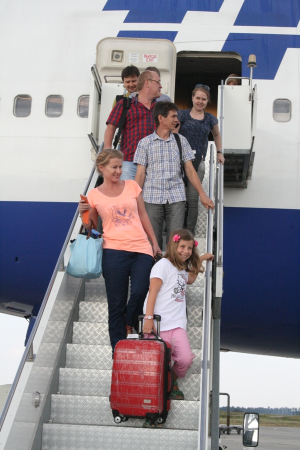 В Симферополь прибыл один из самых больших пассажирских самолетов