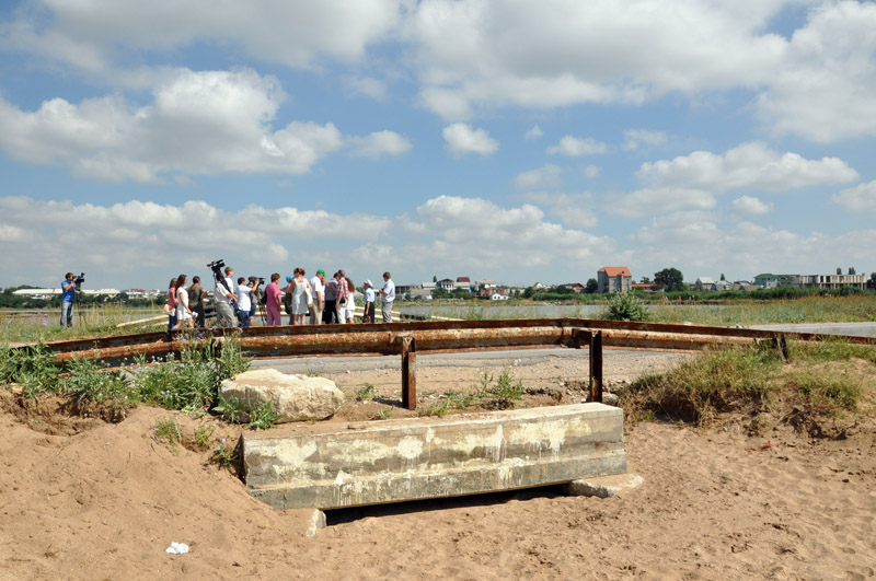 Экологи оценили ущерб от строительства дамбы на озере под Феодосией в 3 млн. рублей