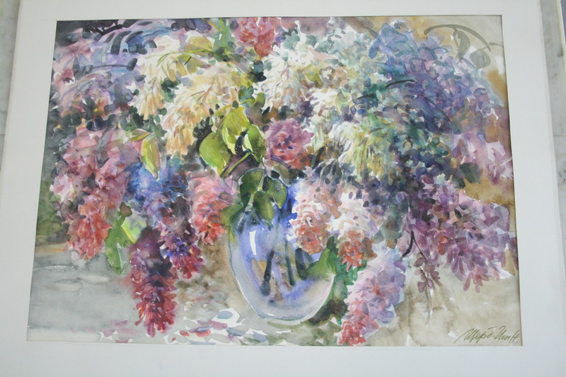 В Госсовете Крыма открылась выставка живописи московской художницы