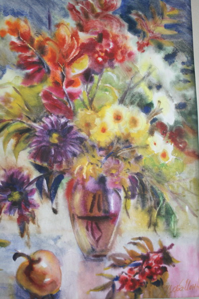 В Госсовете Крыма открылась выставка живописи московской художницы