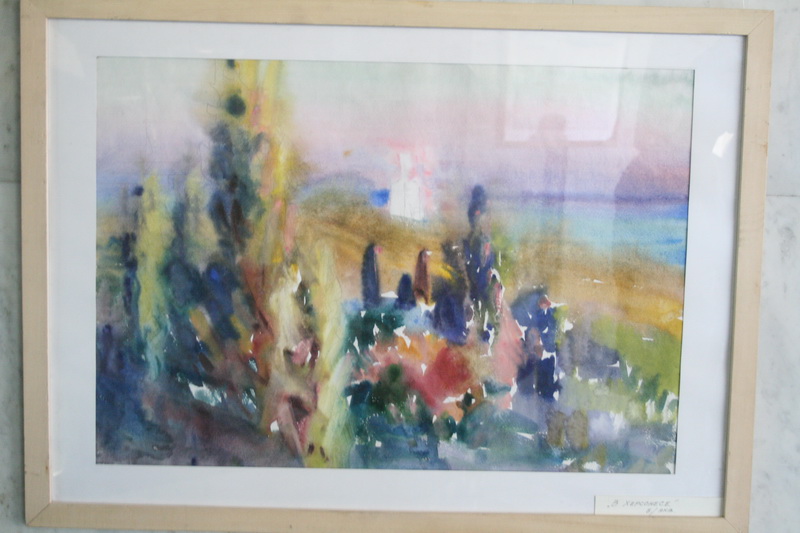 В Госсовете Крыма открылась выставка живописи московской художницы